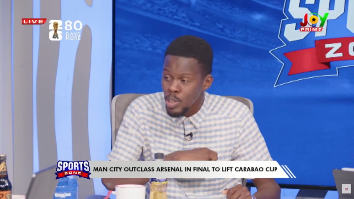 ‘It’s a serious problem.’ Mr. Daniel Koranteng breaks down Arsenal’s defeat to Man City in the Carabao Cup #SportsZone