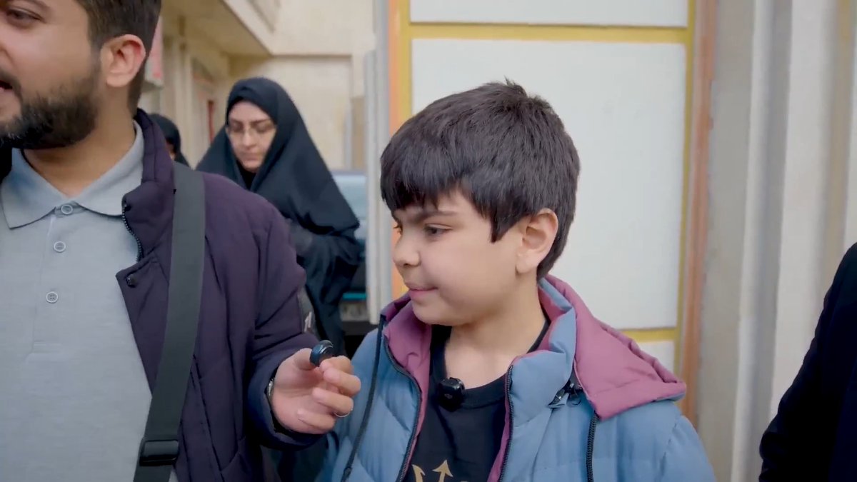 Terrifying blowback. A young Iranian boy, whose father was just murdered in a US Israeli airstrike, looks directly into the camera and calmly promises to take revenge when he grows up. This war is breeding a generation of absolute defiance that will never surrender.