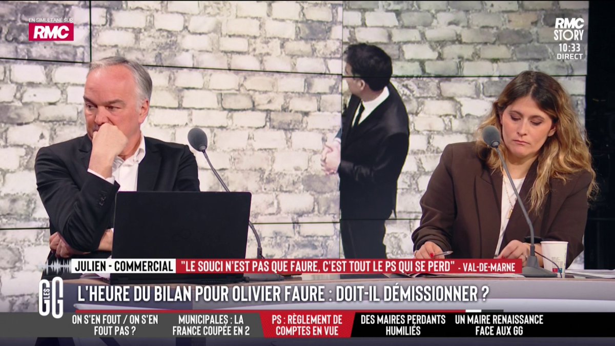 🕰️ L'heure du grand ménage à gauche? 🗣️ Julien au 3216 veut un énorme coup de balai: "Ils doivent tous partir! Le PS ne travaille plus, ils n'ont pas de programme. Leur seul discours, c'est: 'anti-Mélenchon, anti-LFI'. Ils n'ont pas de projet!" #GGRMC