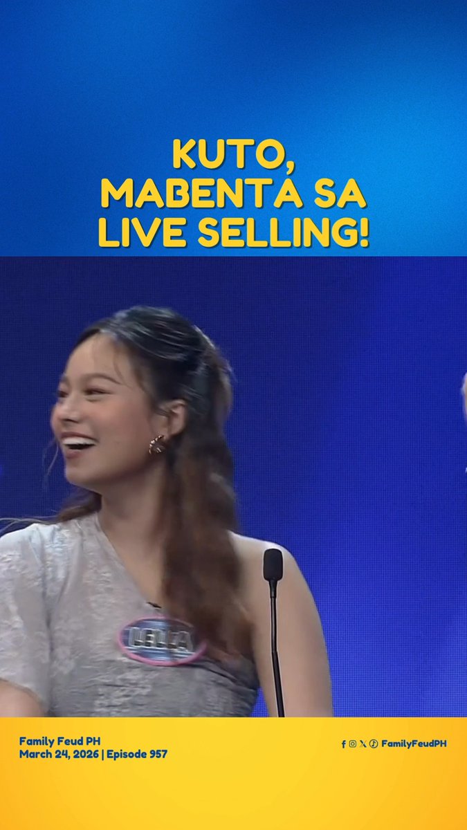 Sana ma-deliver nang safe! 🤣 #FamilyFeudPH #FamilyFeud #DingdongDantes #535NaFamilyFeudNa #MoreTawaMoreSaya Buong buwan nating cine-celebrate ang ating 4th Anniversary! Kaya Kapuso Fam, bawat episode ay siguradong espesyal at hindi dapat palampasin!
