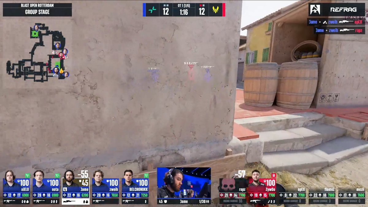 1v5, see you in semis!