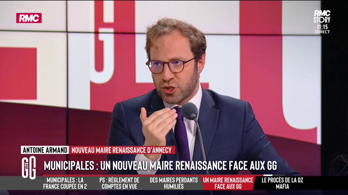 🔴 Un nouveau front républicain pour la présidentielle 🗣️ L’appel d’Antoine Armand: "On ne joue pas au 'Qui est-ce?' On joue à savoir comment empêcher la victoire de Jordan Bardella en 2027. La question est d’éviter un second tour LFI-RN." #GGRMC