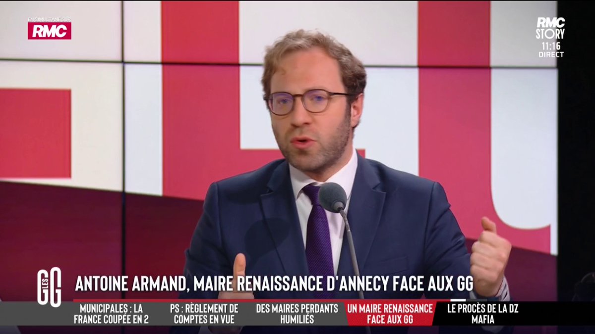 ⛽ Prix des carburants: une baisse des taxes? 🗣️ Le coup de gueule d’Antoine Armand, ancien ministre de l’Économie: "Je n’en peux plus de la politique du chèque. Aucune baisse de taxe ne mène à des résultats. C’est une fuite en avant qui coûte cher aux contribuables." #GGRMC