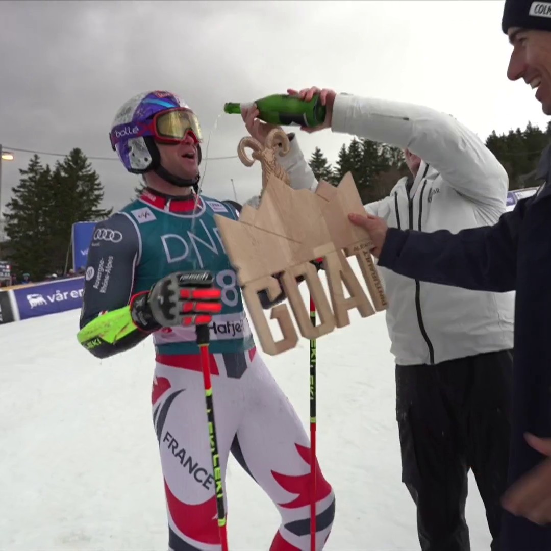 🥹 La dernière manche de la grande carrière de Monsieur Alexis Pinturault ! #ChaletClub