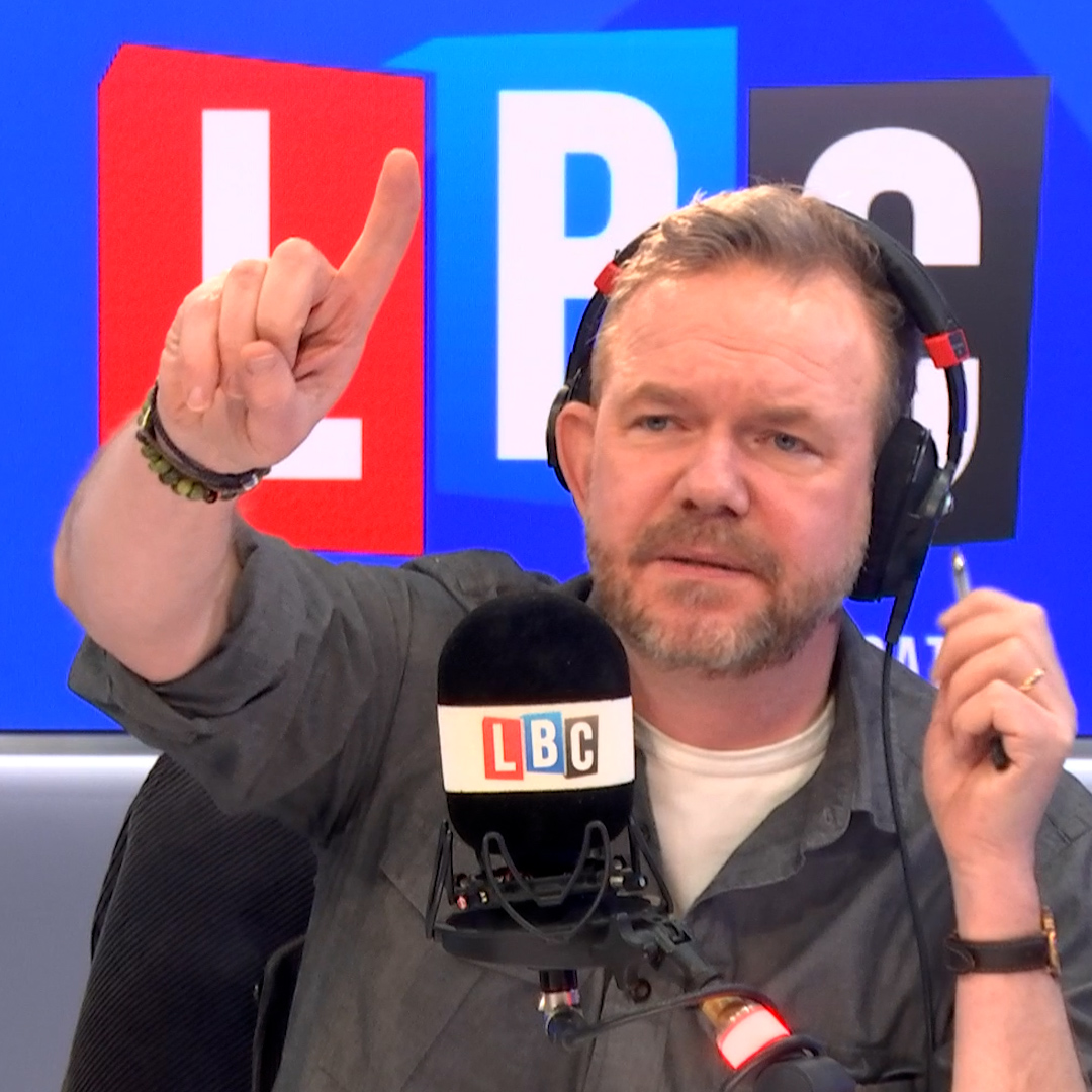 'That is the President of the USA trying to cover up the fact that he was lying through his teeth.' James O'Brien is left stunned by Donald Trump's latest remarks.