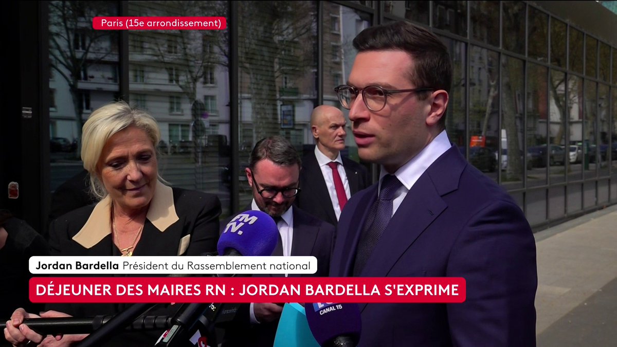 🔴🗣 "C'est la génération française qui a envie de prendre son destin en main", affirme Jordan Bardella, interrogé sur le jeune âge des candidats et des élus RN. "Je pense en être l'exemple", se félicite-t-il. #canal16