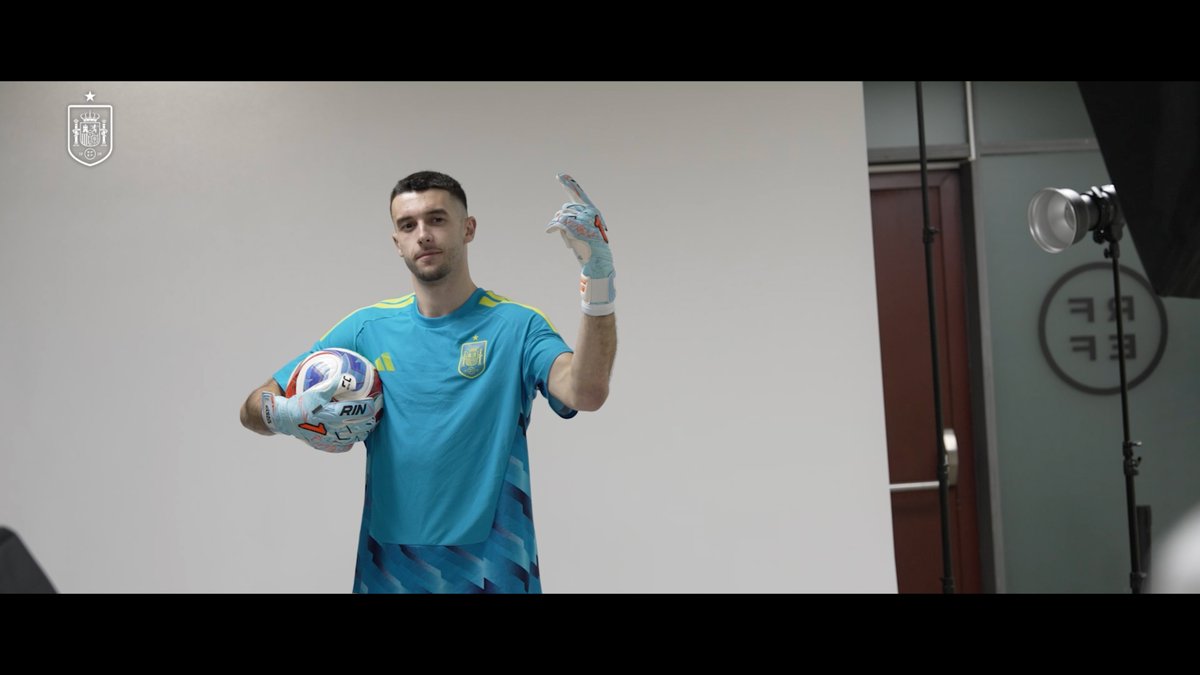 Joan García y la Selección Española Masculina de Fútbol. 🗓️ Día I. #VamosEspaña
