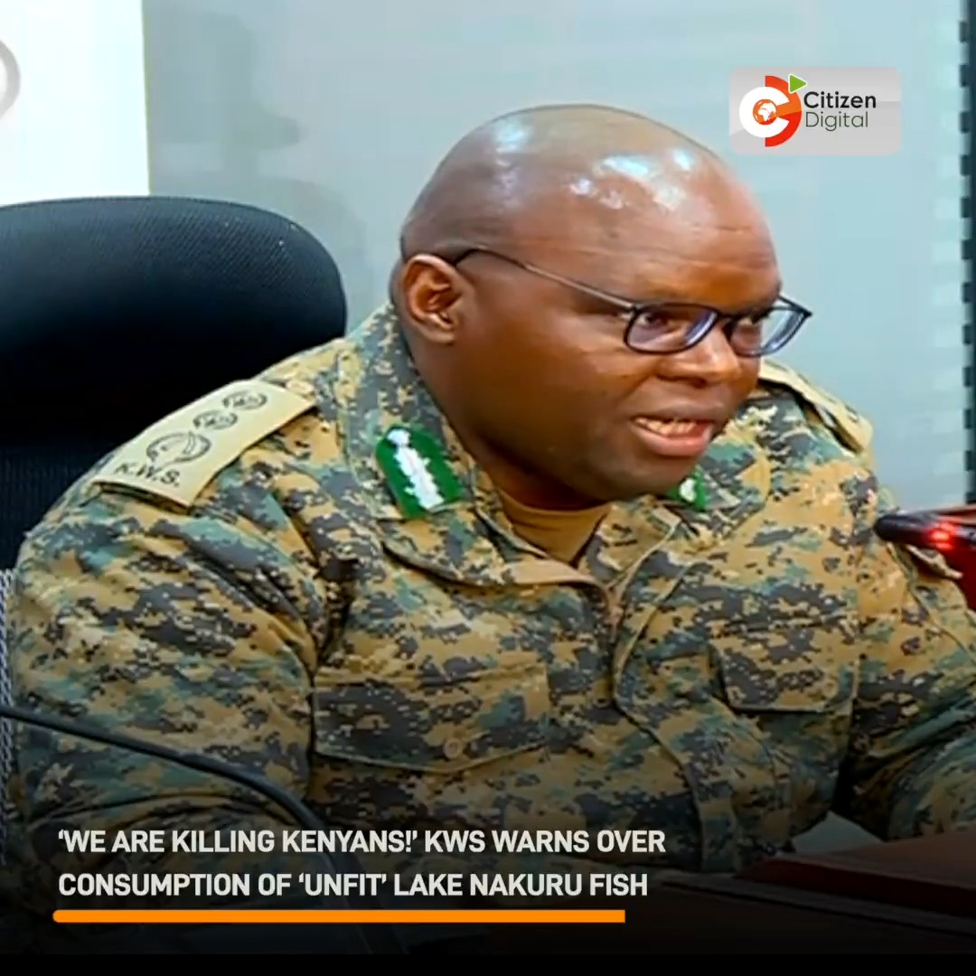 ‘We are killing Kenyans!’ KWS warns over consumption of ‘unfit’ Lake Nakuru fish