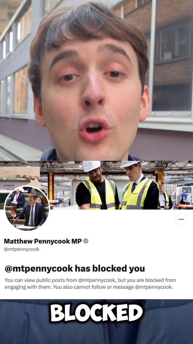I’ve just been blocked by Housing Minister Matthew Pennycook. My crime? Campaigning for fairer housing. Leasehold is a debt trap, destroys lives, and is decimating the flats market. The Labour Party promised to end it. Now they’re stalling... and silencing critics. Free Leaseholders