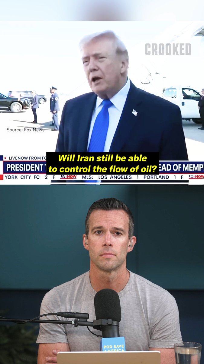 We went from regime change to joint custody of the Strait of Hormuz.