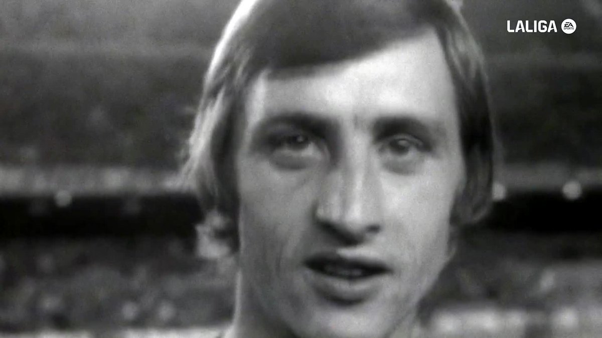 You never saw him play. You never saw him coach. But the way you think, the way you move, the way you win… That is Johan Cruyff’s legacy.
