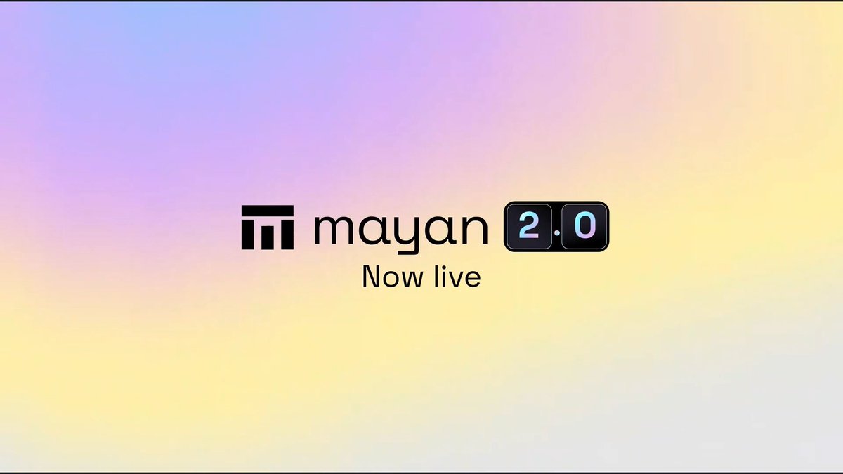 Meet Mayan 2.0. Cross-chain movement, now 5x faster.