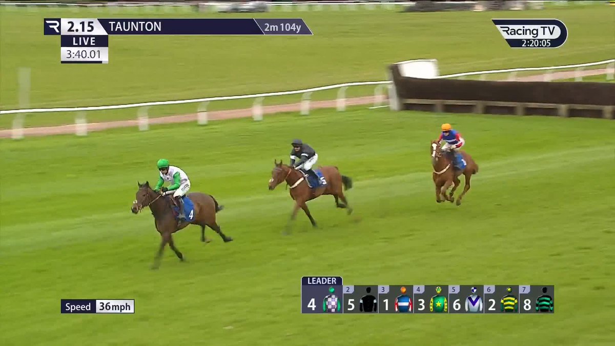 Two-time Flat winner Falls Of Acharn makes it two from four over hurdles in the opener at Taunton Racecourse & Conference Centre, scoring for freddie gingell and Paul Nicholls OBE