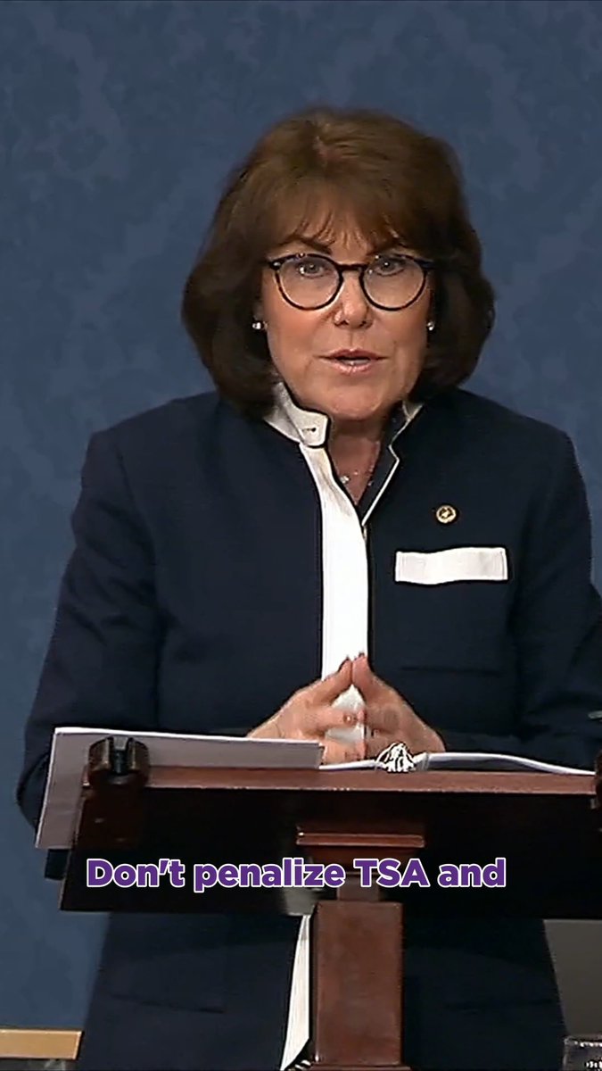 I tried AGAIN to pass my bill to pay TSA workers. Once again, Senate Republicans blocked it.
