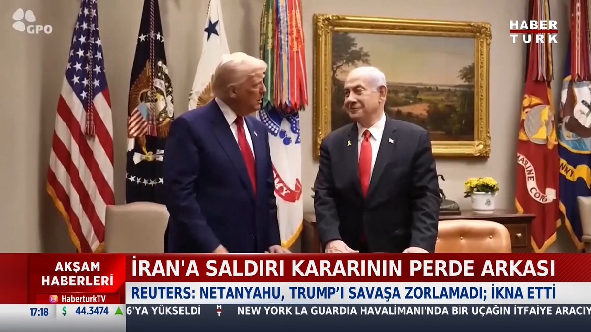 📌İran'a saldırı kararının perde arkası: Trump savaşa nasıl ikna oldu? Reuters: Netanyahu, Trump'ı savaşa zorlamadı; ikna etti.