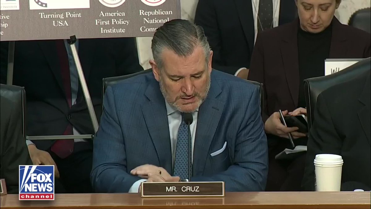 NEW: Senator Ted Cruz outlines the extent of the DOJ and FBI’s Arctic Frost investigation, the probe that led to Jack Smith’s election case against President Trump: "Watergate was about a handful of files in a single office." "This reached into tens of thousands of private communications, emails, records and personal data, toll records, bank records, donor lists, law firm records, and other personal files relating to every major conservative organization were subpoenaed."