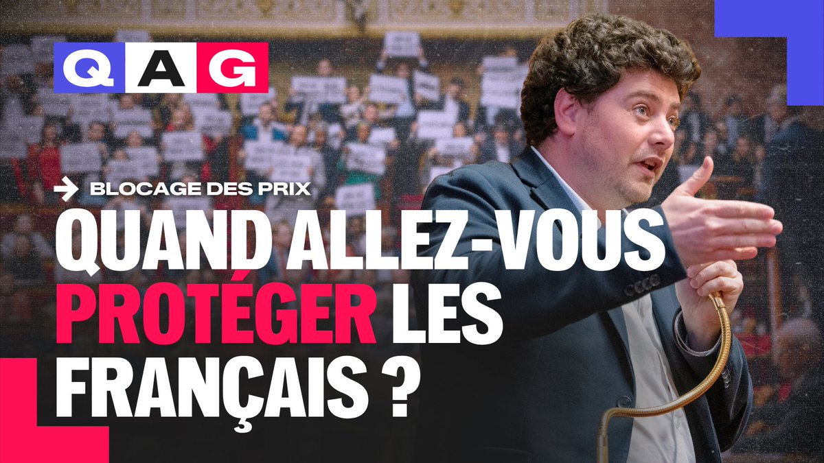 🔴🗣️ « La guerre de Trump et Netanyahou contre l’Iran fait exploser les prix : l'Agence internationale de l'énergie évoque la pire crise de l’histoire. Qu’avez-vous fait depuis 3 semaines ? Rien ! Ah si, le gouvernement a reconnu qu’il “s’est trompé”. La belle affaire ! Quand allez-vous protéger les Français ? Quand allez-vous bloquer les prix de l’énergie ? » - Matthias Tavel #QAG #DirectAN