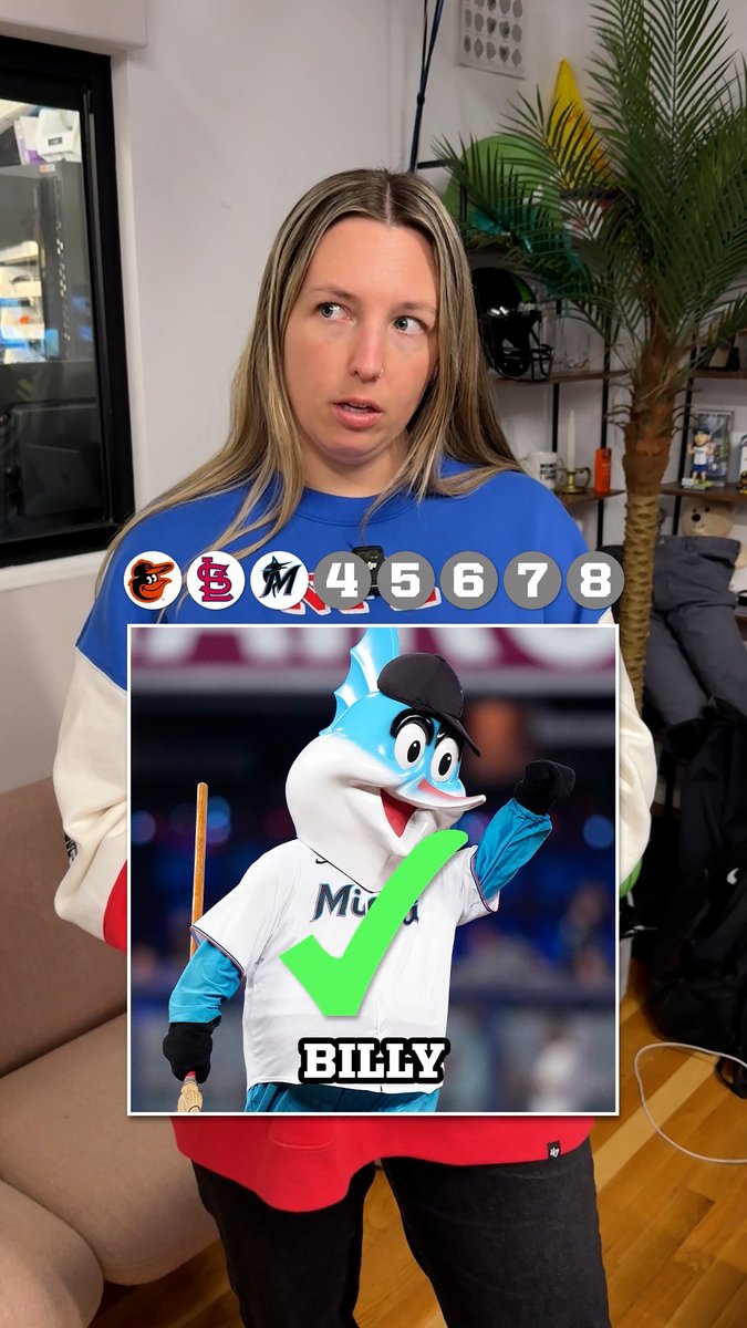 What MLB teams have a mascot that matches the team name?