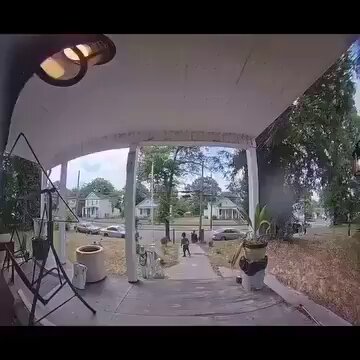 A black mother is teaching her 3-year-old toddler to steal packages off of people's porches. The poor child can barely speak, and she has him out stealing. Police are looking into the duo stealing multiple packages on different days.