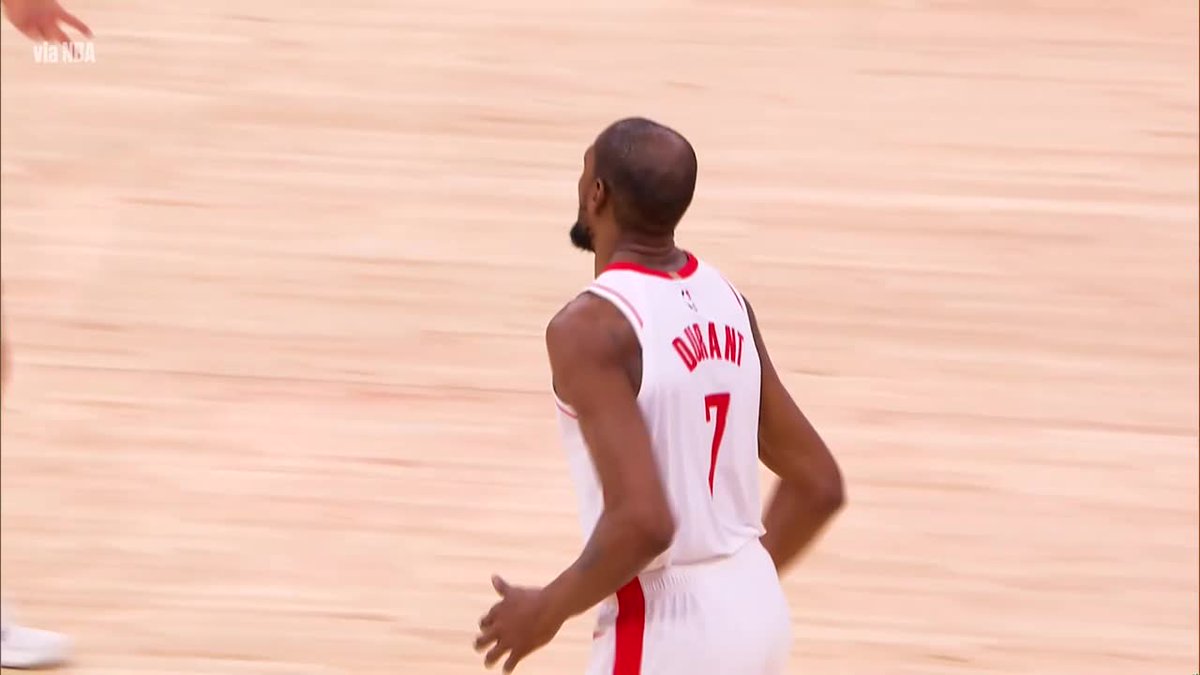 Kevin Durant continues to climb the all-time scoring list! NBA on NBC | TISSOT