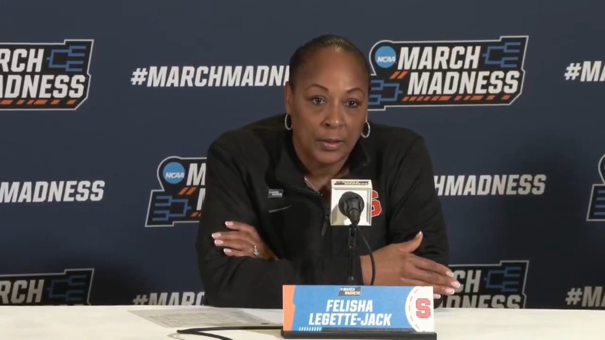 Syracuse coach Felisha Legette-Jack called having to continuously face UConn in the NCAA tournament a “personal attack” (via NCAA March Madness)