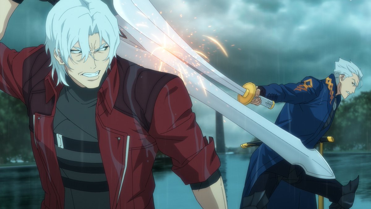A war between worlds ignites as Dante must battle the only force that mirrors his own: his estranged twin brother Vergil. Check out this exclusive new trailer for Devil May Cry Season 2, premiering on Netflix on May 12. For more info and our interview with the showrunner: