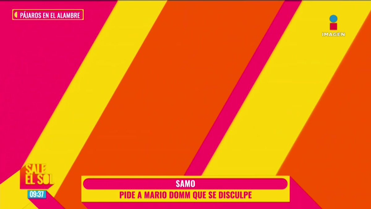 "Se arrepiente de haberme invitado a la gira de Camila" Samo EXIGE a Mario Domm que se DISCULPE tras EXHIBIR su ausencia en el concierto de Camila y REVELA que se siente V10L3NT4D0. ¿Qué opinas de sus declaraciones? #SaleElSol🌞: #SaleElSolTV