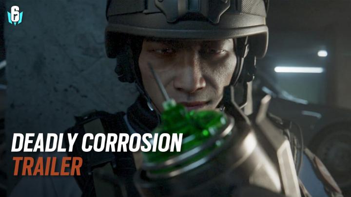☣️ Operation Deadly Corrosion is LIVE in #R6M! Lesion joins the roster with deadly Gu mines. Jump into limited‑time events like Mine Sweepers, Zone Rush, Rainbow is Magic and master Lesion in the Enlistment event. Watch the trailer &amp; deploy now!