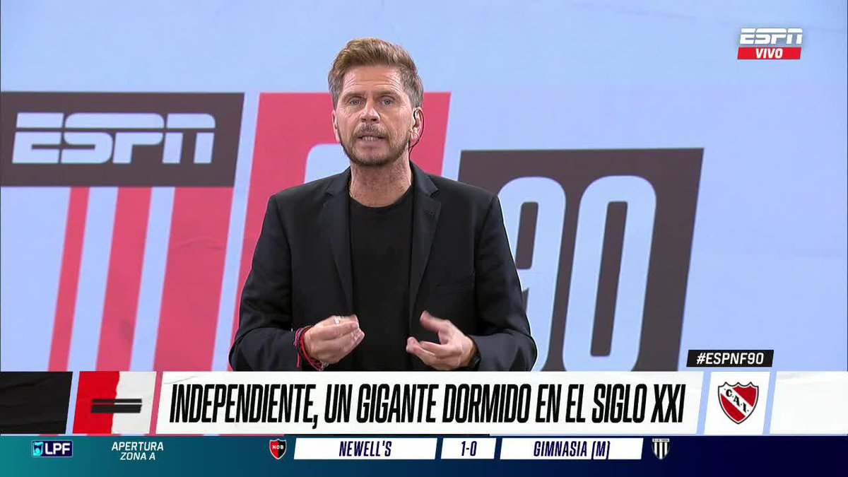 "SE TIENE QUE LEVANTAR INDEPENDIENTE" El editorial del @pollovignolo sobre la actualidad del Rojo. ▶️ Mirá #ESPNF90 en el Plan Premium de #DisneyPlus