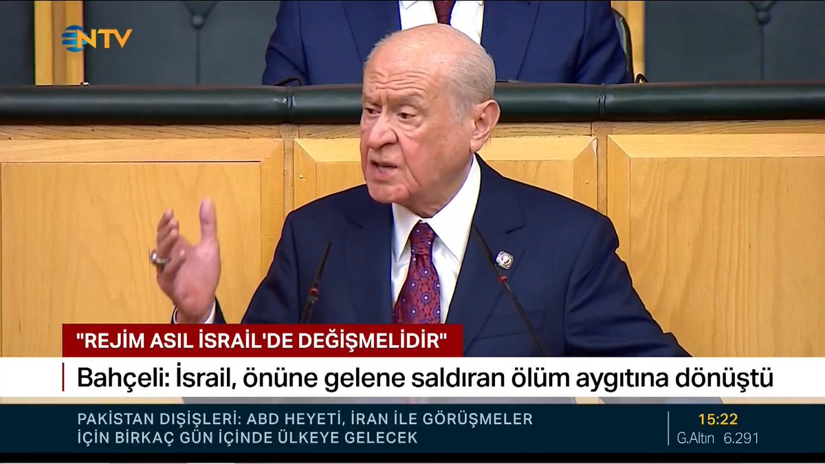 Asıl rejim değişikliği, asıl yönetim değişimi İsrail’de yaşanmalıdır. ABD Başkanı’nın ilk gündemi evvela bu olmalıdır.