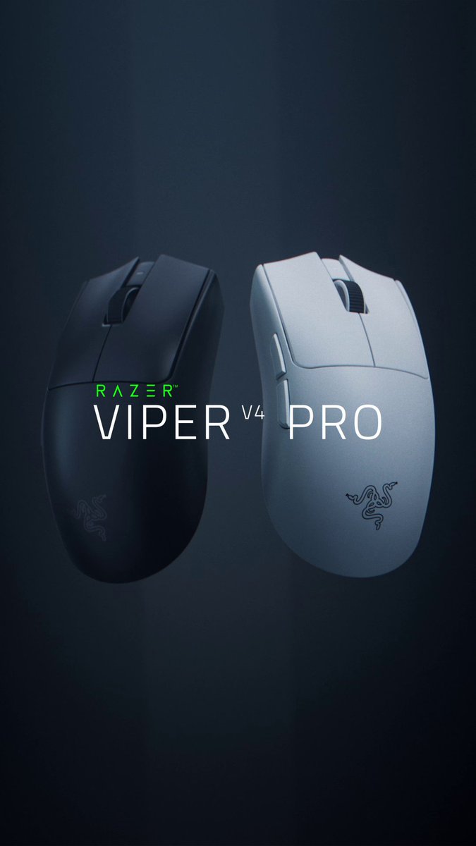 💚 La meilleure souris de jeu e-sport sans fil : La Razer Viper V4 Pro reprend la forme n°1 validée par les pros et la perfectionne en collaboration avec Faker pour en faire un modèle sans fil de 49g, conçu pour offrir vitesse et précision au plus haut niveau. Élaborée pour répondre aux exigences des meilleurs, elle s'adresse aux joueurs qui savent que chaque milliseconde compte. #Razer #RazerViper #Esports #Gaming