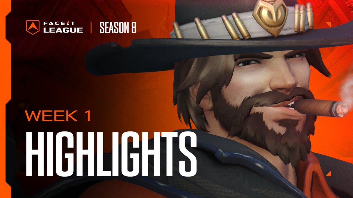FACEIT League • Highlights 🎬 The first matches of the season set the pace, with strong plays across every division. Watch the best plays from Week 1.