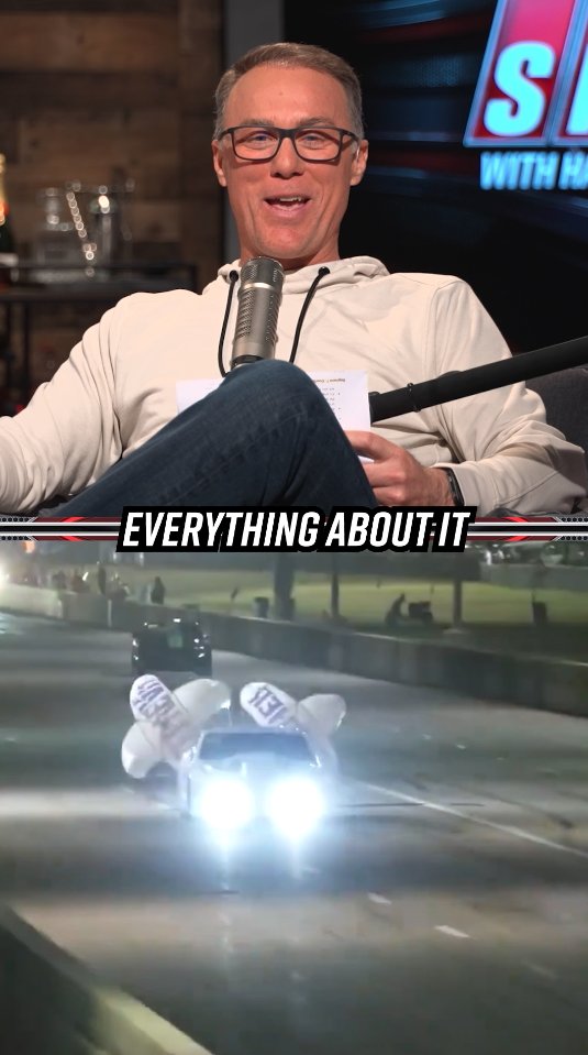 "He has some badass cars." Cleetus McFarland went drag racing over the weekend and Kevin Harvick was impressed.