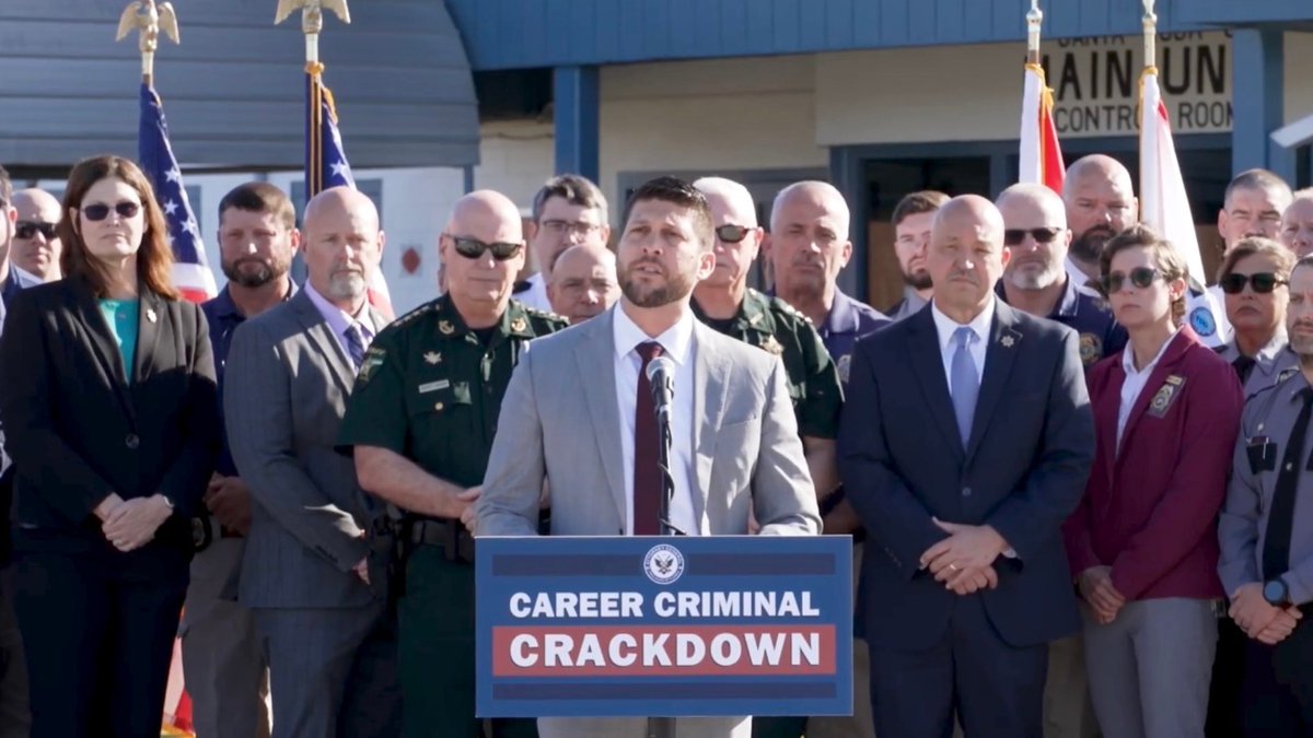 Yesterday, we announced an 81-year sentence for a career criminal with 49 prior convictions. You’d think after 3, 4, or 27, he would’ve learned his lesson. If you’re a career criminal, I suggest finding a new line of work because my office is cracking down on this behavior.