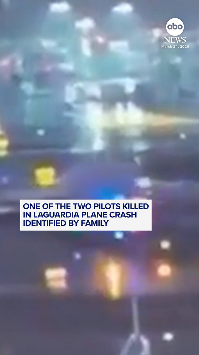 Antoine Forest has been identified by his family as one of the two pilots killed when a regional Air Canada jet collided with a Port Authority airport vehicle at LaGuardia Airport in New York City. ABC News' Sam Sweeney reports.