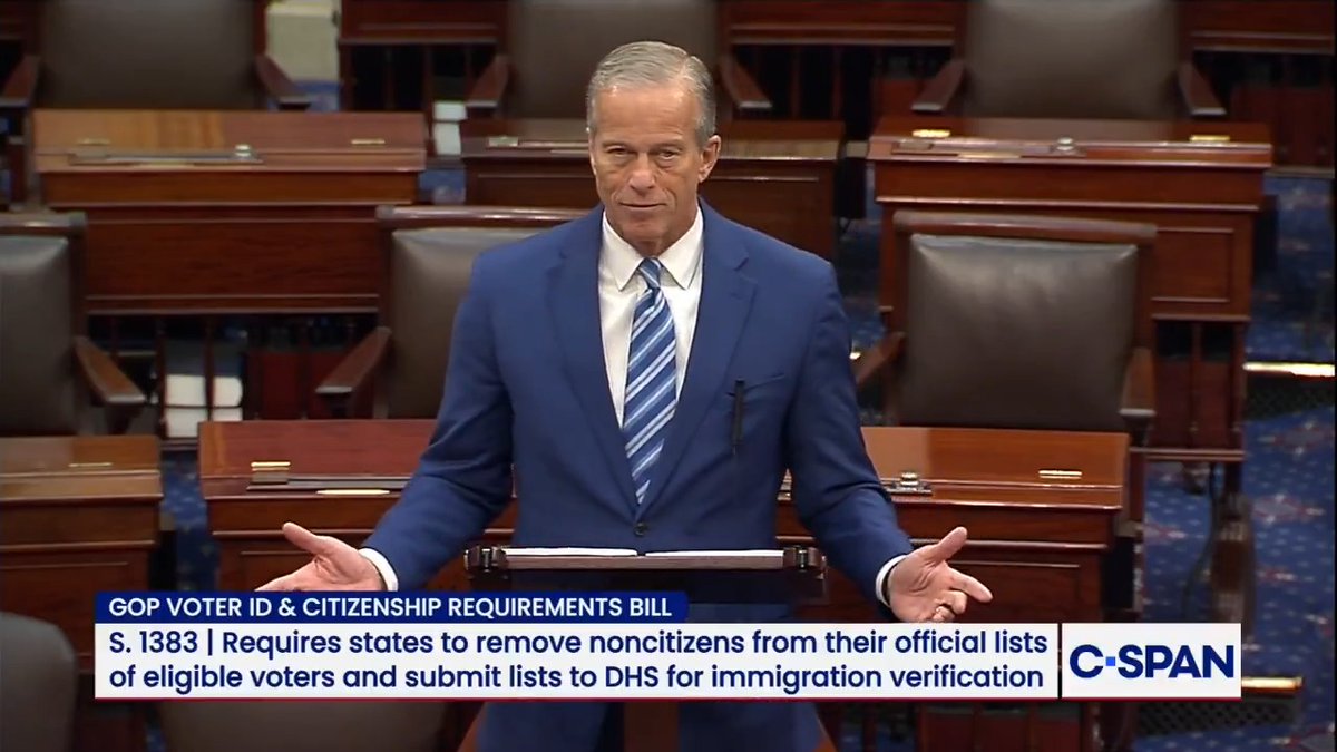 Leader John Thune: "Sometimes I wonder about the view my Democratic colleagues seem to have of the American people, and in this debate, of their voters in particular."