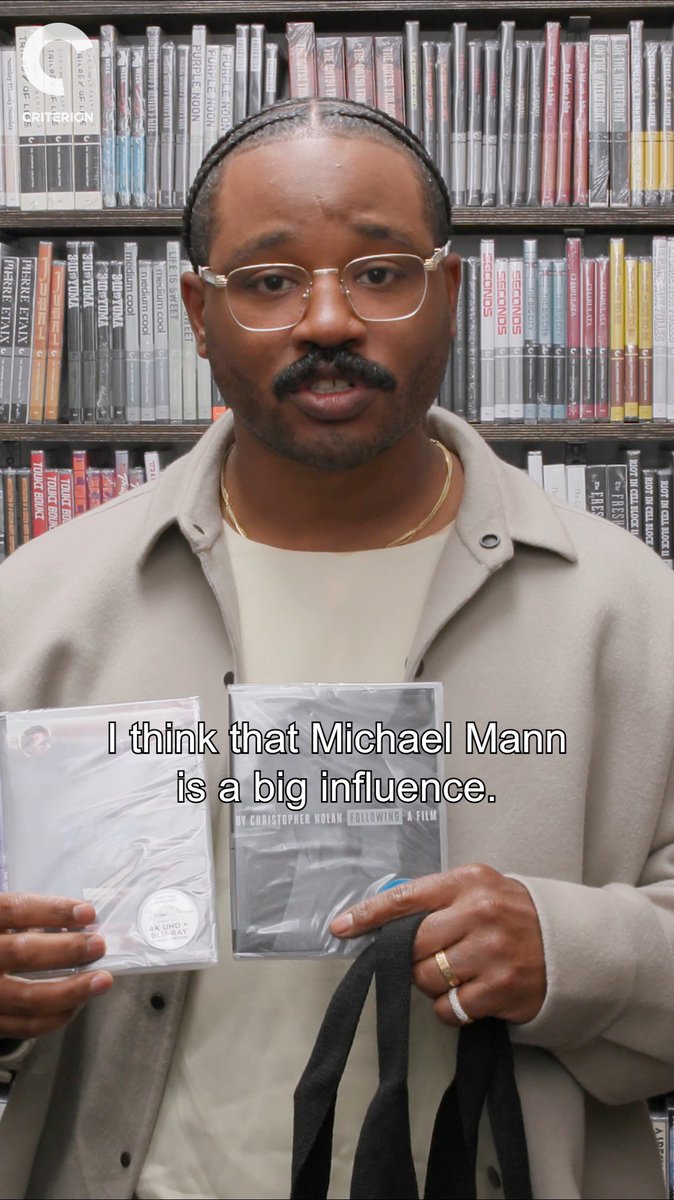 💙 Ryan Coogler x Michael Mann's THIEF and Christopher Nolan's FOLLOWING 💙 Shop all of Ryan's Closet Picks and thousands more Criterion editions for 50% OFF!