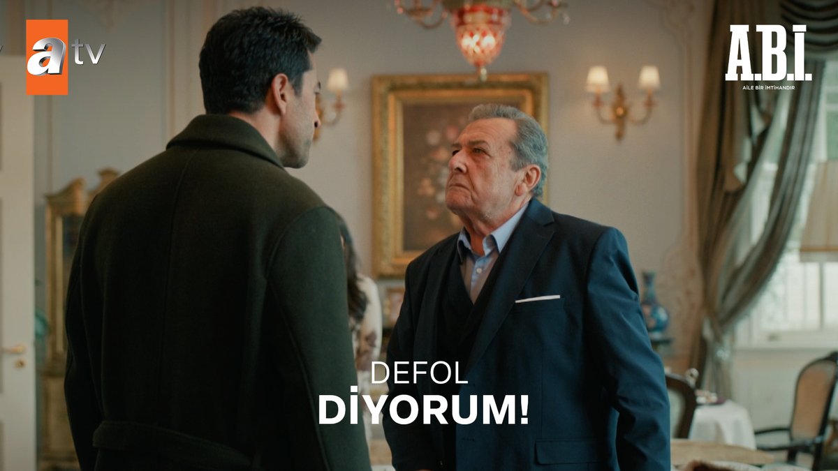 “Seni çoktan hak ettiğin, o dört duvar arasına yollamadan hiçbir yere gitmiyorum!” #AbiDizisi atv
