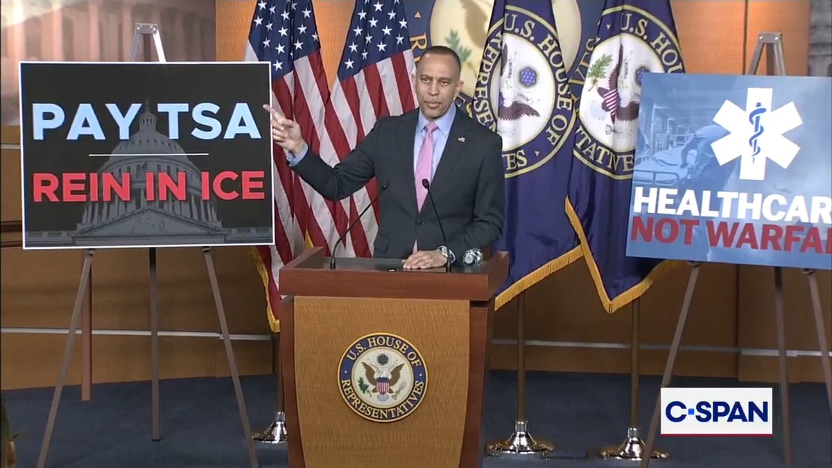 Rep. Jeffries: "We're fighting for healthcare, not warfare, and the Republicans are doing the exact opposite."