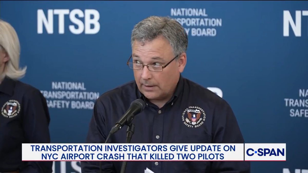 NTSB Senior Aviation Accident Investigator Doug Brazy delivers preliminary findings on leadup to deadly LaGuardia Airport plane crash.