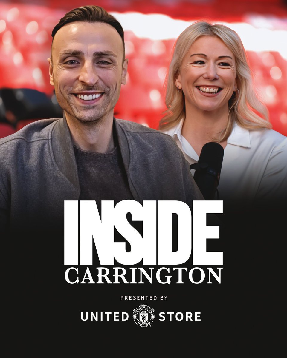 👀 Berba's favourite United moment was: ______ Our former striker joins Collette Roche on the latest Inside Carrington podcast — don't miss it! 🎙️⤵️