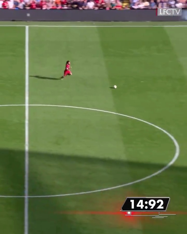 Mo scored a lot of great goals for us but my favourite will always be this one against Arsenal. One my best memories with my Dad as we are sat in the Hospo, both of us just laughing as Mo sprints the whole pitch. ❤️