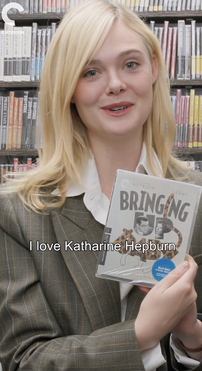 💘 Elle Fanning x BRINGING UP BABY (1938) 💘 Now 50% OFF at alongside all of your favorite Classic Hollywood films and so much more.