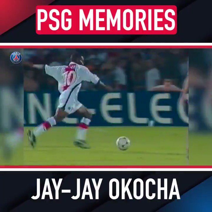 Jay-Jay Okocha scoring a screamer in his first game for PSG, 1998.