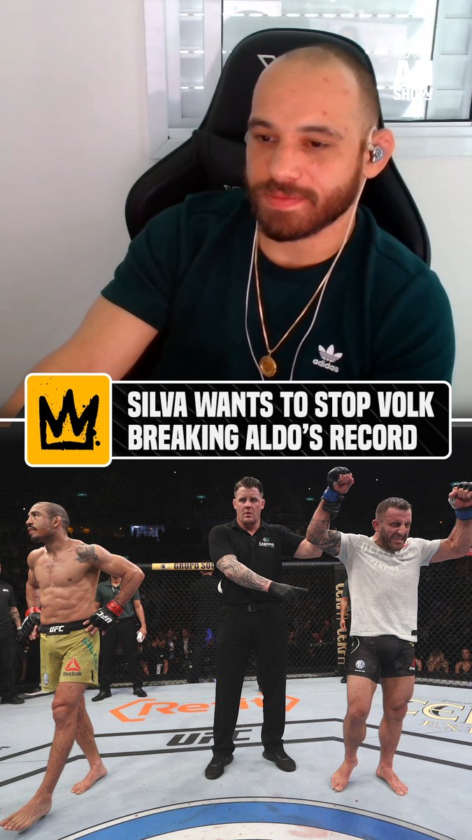 "I really don't think he's better than Jose Aldo." Jean Silva wants to make sure Volk doesn't go down as the greatest featherweight of all-time 🚫🐐 #HelwaniShow