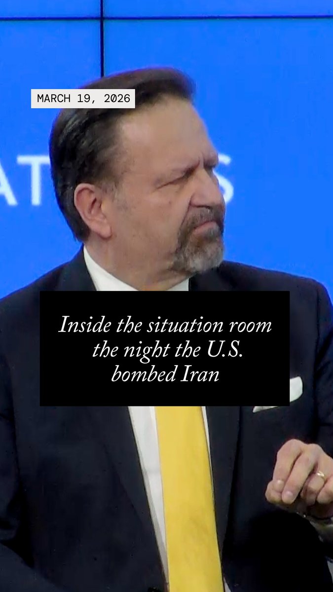 “One of the reasons that we have had this absolutely historic level of success in everything the president’s done, not just economically but militarily, is because of the way we’ve managed decisions,” argues Sebastian Gorka, deputy assistant to the president and senior director for counterterrorism at the National Security Council. “We’ve dropped, you know, 30 24,000 pound bombs, we’ve left Iranian airspace and nobody knows except the people working in those nuclear facilities, what we have done. The operational security of this administration is because how tightly we’ve held these incredibly strategic decisions.” 🔗 Watch the full conversation: