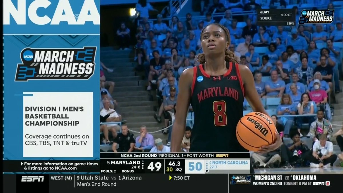 Kyndal Walker's first NCAA Tournament 👇 🏀 15.0 PPG 🏀 2.5 RPG 🏀 12-14 FT Kyndal Walker x #faMily 🐢