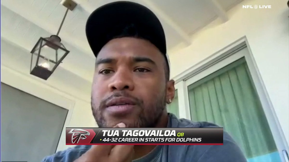 Atlanta Falcons' QB Tua Tagovailoa is ready to embrace the competition 👏 tim hasselbeck breaks down how Atlanta's QB room could work out 👀