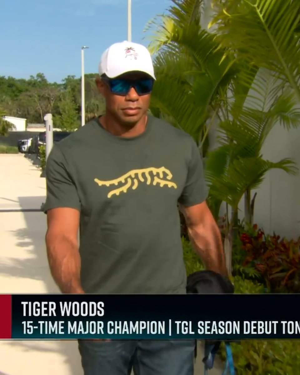 Tiger Woods is locked in for his return to golf 💪