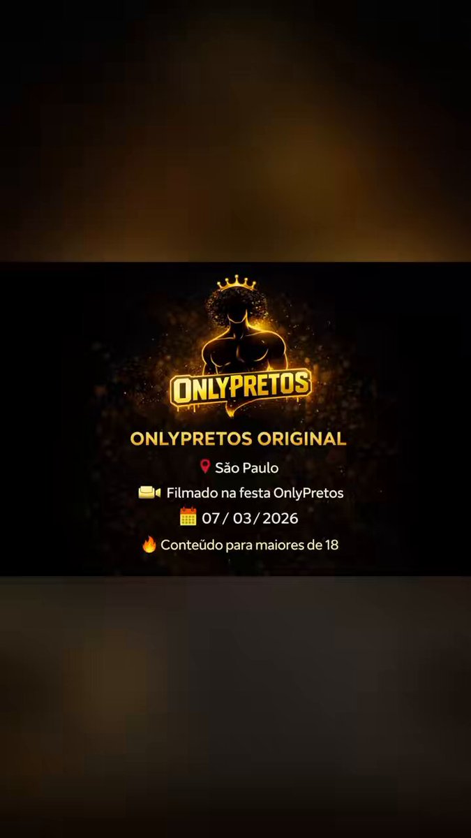 Enquanto o DJ toca na pista… na parte exclusiva da OnlyPretos a brincadeira fica mais quente. Alguns já confirmaram presença… E você? Vai só assistir ou vai brincar com a gente no dia 11/04? 😏🔥 LINK ANTECIPADO NA BIO Bob Willian 1️⃣0️⃣0️⃣k Fábio Assis Black Horse 24CM negu_fla